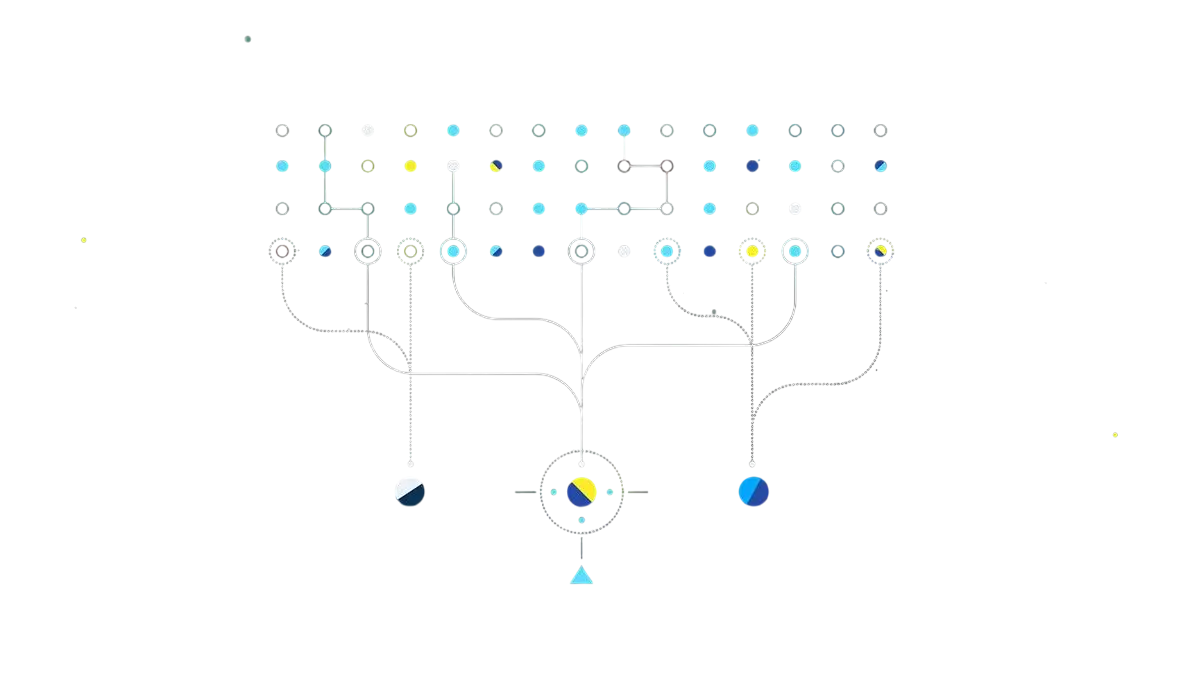 API connector interface showing business tool integrations like Salesforce, HubSpot, Stripe with authentication and data flow